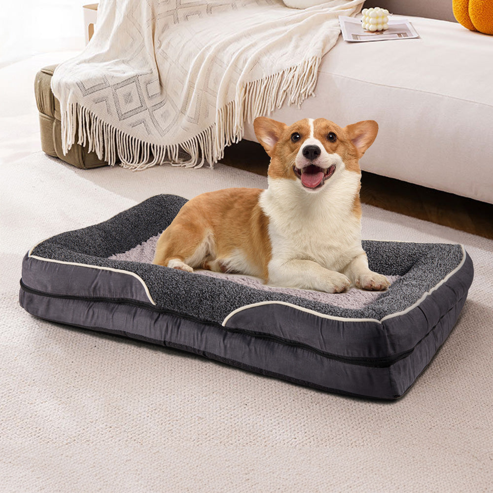 50cm*40cm*9cm Durable Removable Washable Pet Bed With Anti-slip Bottom