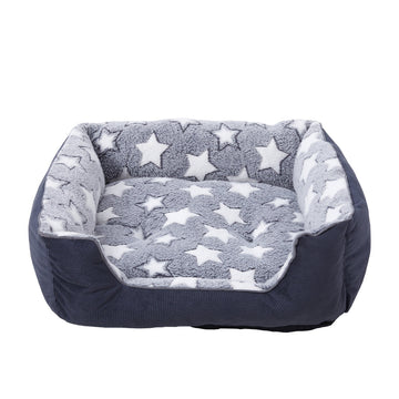 Non-slip Soft Plush Washable Pet Sleeping Bed