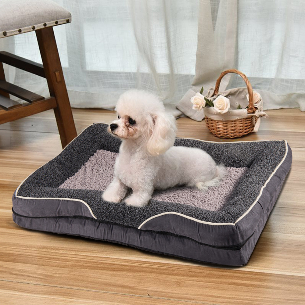 50cm*40cm*9cm Durable Removable Washable Pet Bed With Anti-slip Bottom