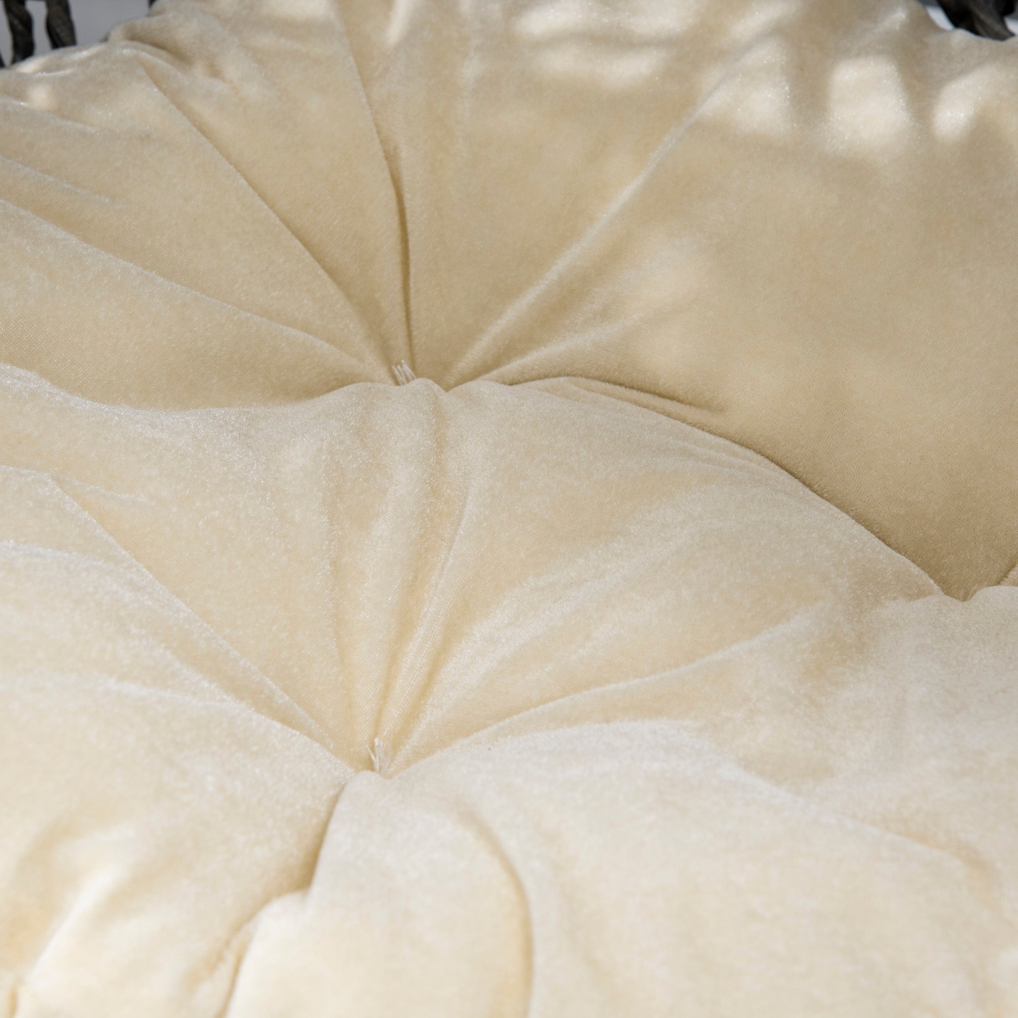 Wicker Cat House, Ball-shaped Rattan Raised Cat Bed