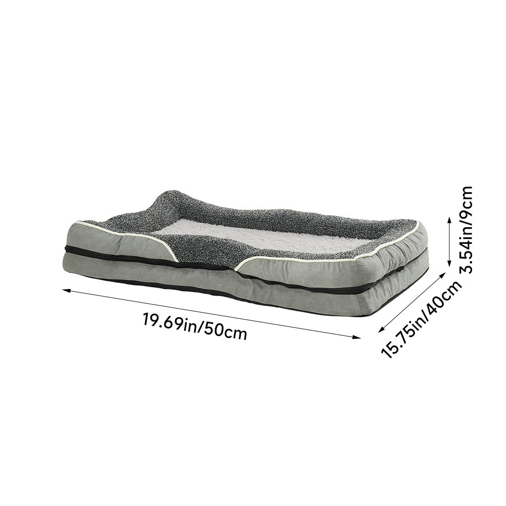 50cm*40cm*9cm Durable Removable Washable Pet Bed With Anti-slip Bottom